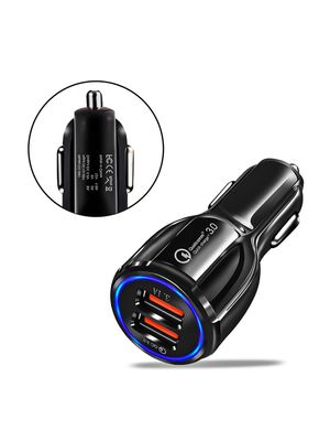 Cargador Para Auto Carga Rápida 3.0 Doble USB