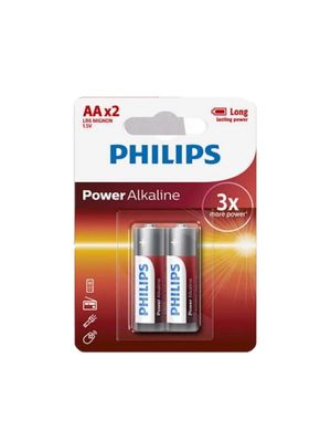 Pilas AA Philips 2 Unidades