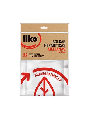 BOLSA HERM. ILKO 18X20CMSX 50 UDS