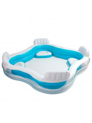 INTEX PISCINA FAMILIAR INFLABLE 4 ASIENTOS C/RESPALDO 990 LI