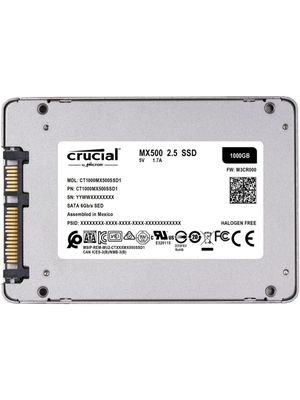 SSD 2.5" 1Tb Sata Crucial Mx500