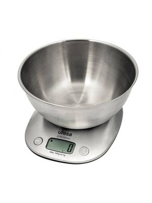 Balanza de cocina Ufesa BC1700 c/bol de acero - Hasta 10kgs