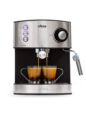 Cafetera expresso Ufesa CE7240 - 20 bares 1 y 2 tazas