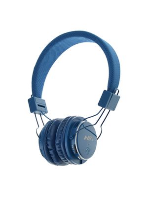 Auriculares Bluetooth 4 en 1 Azul (Inalambricos, RadioFM y Tarjeta SD)