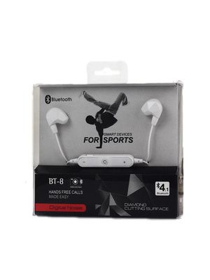 Auriculares Bluetooth para deportes Blanco