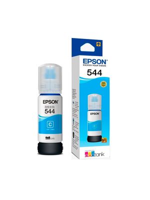 Botella Tinta Original EPSON T544120 Cyan