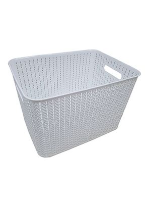 CAJA OR28-01 20 LTS IMIT RATTAN BLANCO