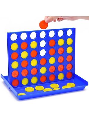 Juego De Mesa 4 En Línea Juguete Infantil 42 Piezas