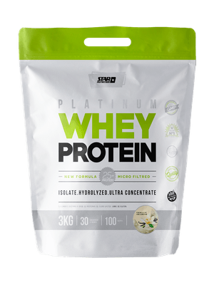 Proteína Whey Protein Strar Nutrition 3kg Vainilla