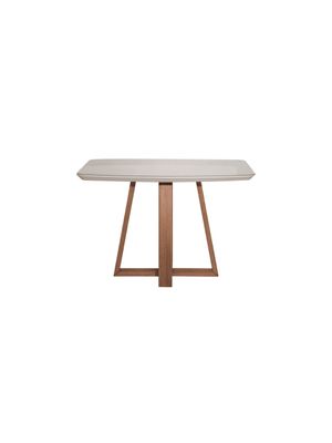 MESA DE COMEDOR - MDF-Y-MADERA BLANCO BENNETT