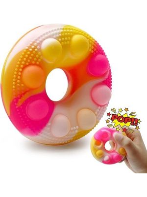 Pop It Dona Donut Fidget Toy Stress Squishy Burbujas