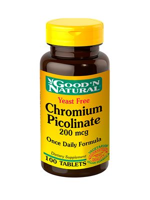 Quemador De Grasa Chromium Picolinate 200mcg Goodn Natural