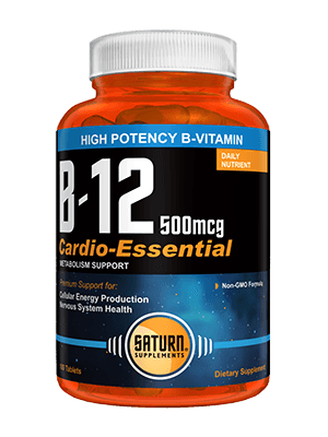 Vitamina B12 500mcg Saturn