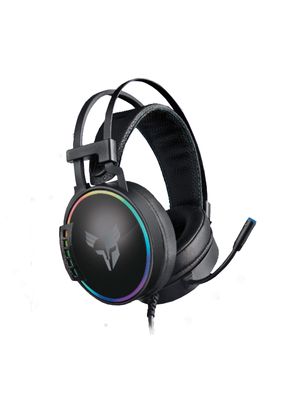 Auriculares con Micrófono Gamer PERSEO Cynurus RGB Plug 3.5mm