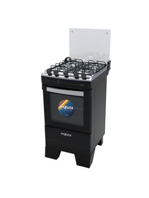 ENXUTA Cocina a Gas CENX27542NG con grill Negra