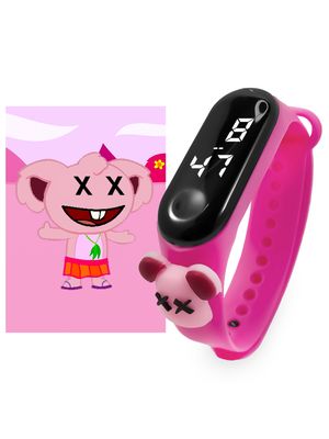 Reloj Para Niño Personajes Raton Xx Fucsia