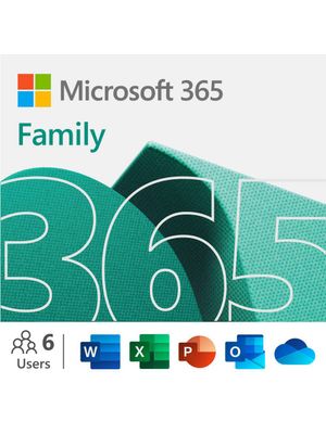 Licencia Microsoft 365 Family Suscripción Anual ESD Descarga hasta 6 personas