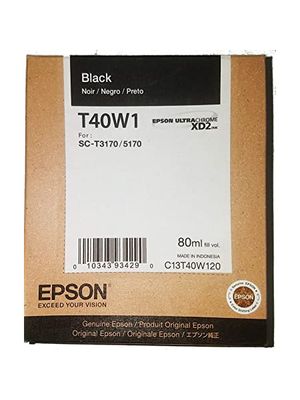 Cartucho Tinta EPSON T40W1 Black para SC T3170 y SC T5170 T40W 1