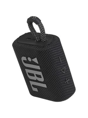 Parlante Portable JBL Go 3 Bluetooth 4.2W Color Negro