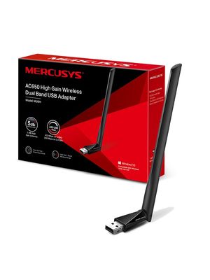 Adaptador USB Wireless Mercusys MU6H AC650 Alta Ganancia