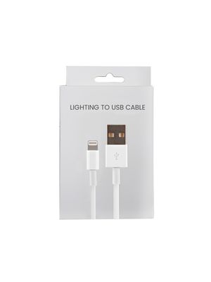 Cable Iphone Lightning 1 Mt Compatible Caja