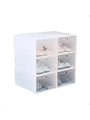 Cajas Estantes Organizador Rack Zapatos Zapatera Apilable