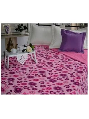 Frazada Polar 2 Plazas Oferta! Fucsia