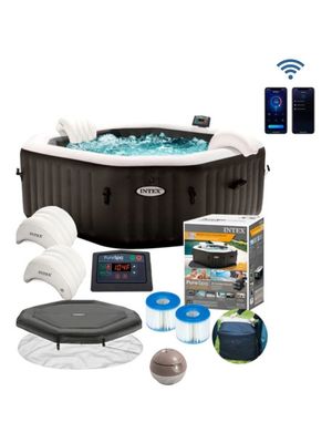 Jacuzzi Hidromasaje Spa Jet & Bubble Intex, Acuarela