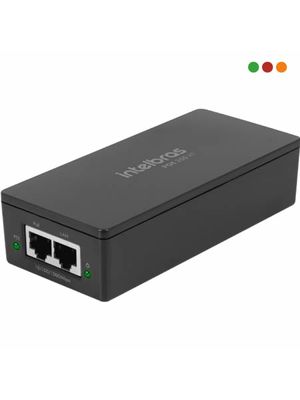 Inyector PoE INTELBRAS 200 AT GIGABIT PoE+ 802.3 AF/AT 30w