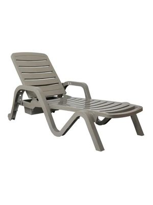 Reposera Toronto Gris - Pvc - Gardenlife