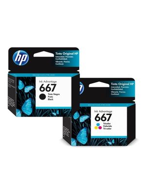 Pack de Cartuchos Originales Hp 667XL 2375 2775 2776 2375