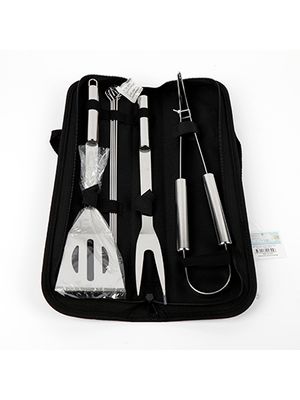 SET ASADO 7 PZA ESTU (PAL,PINZ, 4 PINC,P