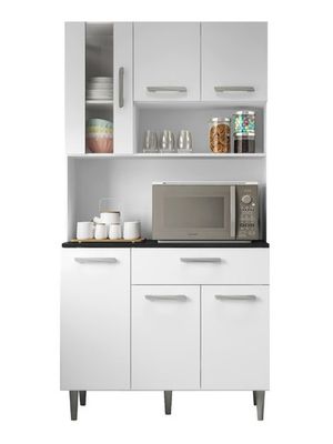 Mueble De Cocina Kit Armario 5 Puertas 1 Cajón Compramas