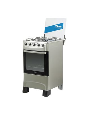 TEM Cocina a gas ANIVERSARIO 4H S Gris Z2732