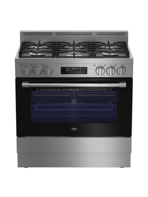 BEKO Cocina Combinada Gas Butano BFC 918 GMX 6 Hornallas