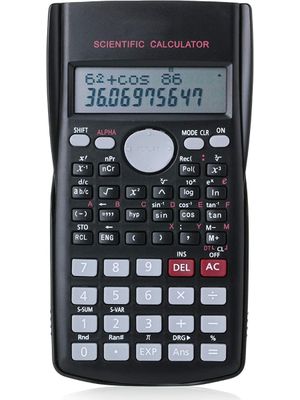 Calculadora Cientifica Cs-82ms 12 Cifras Pila Incluida