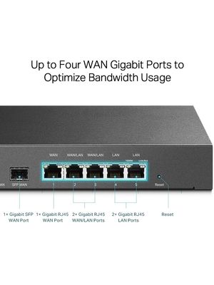 Router Cableado TP-LINK TL-ER7206 VPN Gigabit Multi WAN