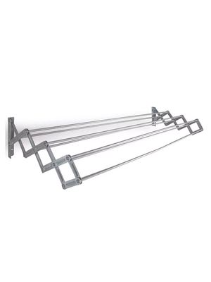 Tendedero De Pared Mor Plegable En Aluminio 8.4 Mts De Ropa