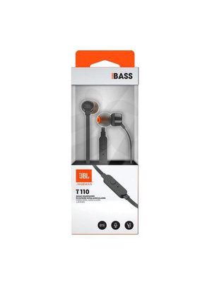 Auriculares para Oreja JBL T110 Negros - Manos libres