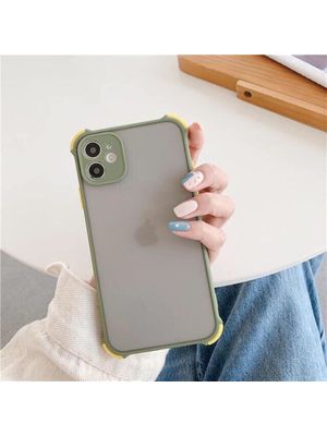 Case con borde reforzado Iphone 12 Pro Verde