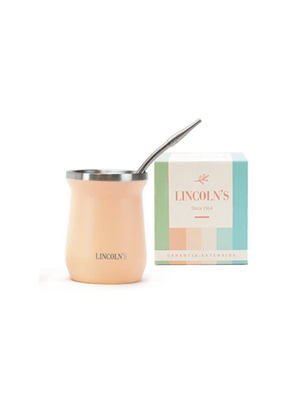 Mate Cefeo acero inoxidable Lincolns Coral