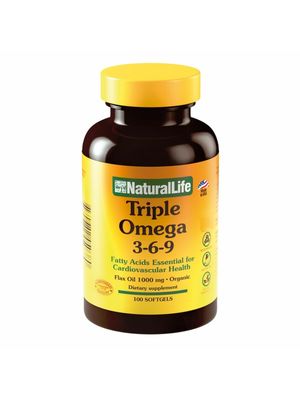 Triple Omega 3 6 9 100caps NATURAL LIFE