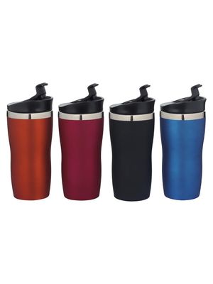 Vaso Acero Inox. Coffee To Go Mor 450 Ml.