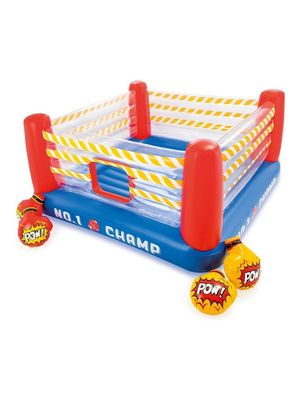 Ring De Boxeo Inflable Para Saltar Intex, Acuarela