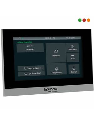 Terminal de video INTELBRAS 7" Touch TVIP3000