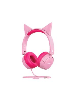 Auricular PARA NIÑOS C / MIC PROMATE JEWEL BUBBLEGUM ROSADO