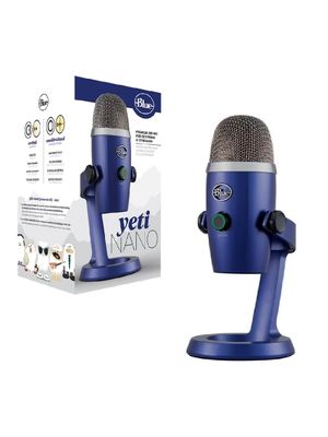 Microfono Logitech Yeti Nano azul