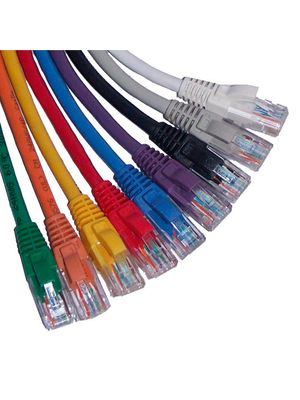 Cable de Red Patchcord Cat5e 7,62m Negro DRACMA