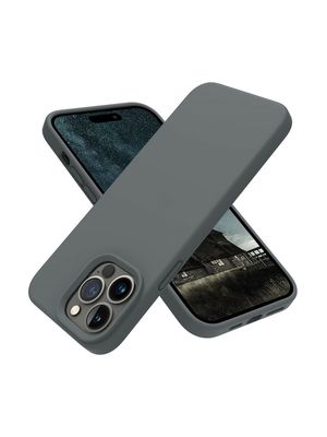 Case silicona Iphone 13 Mini Gris oscuro