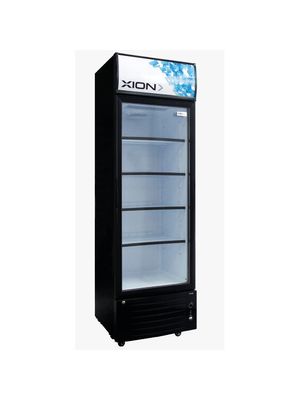 XION Vitrina vertical 330 Lts XI-H330 BLK Negra